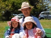 Huan and granddaughters